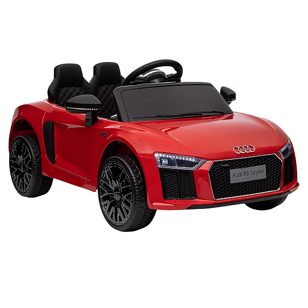 Carro Elétrico Infantil Audi R8 12V Vermelho Zippy Toys