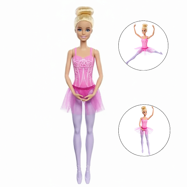 Barbie Profissões Bailarina Loira HRG34 Mattel
