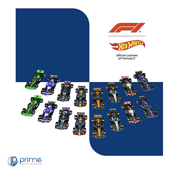Hot Wheels Racing Fórmula 1 Premium Sortido Mattel