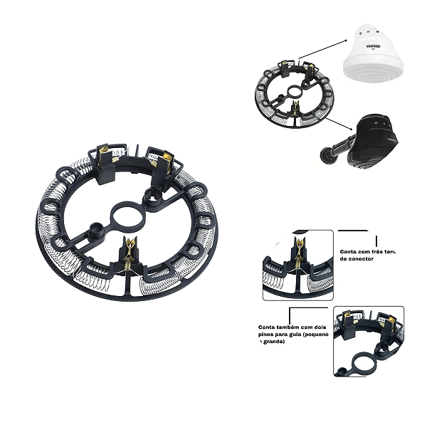 Resistência 220v para Ducha Faminho 6800w Fame
