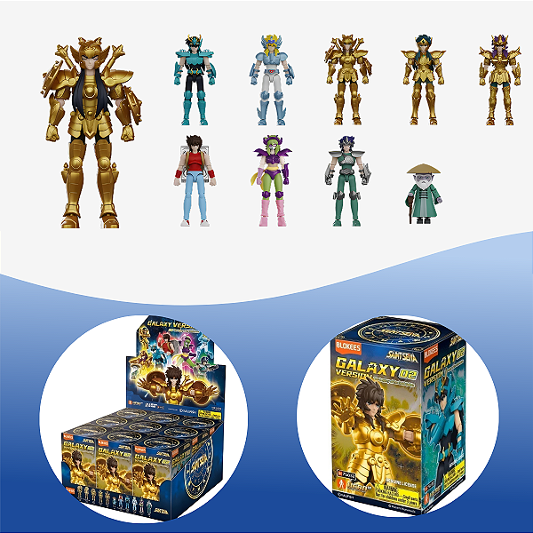 Saint Seiya Legacy Of The Gold Saints Galaxy 02 Blokees Sort