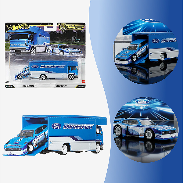 Hot Wheels Car Culture Team Transport Mattel Ford Capri Gr5