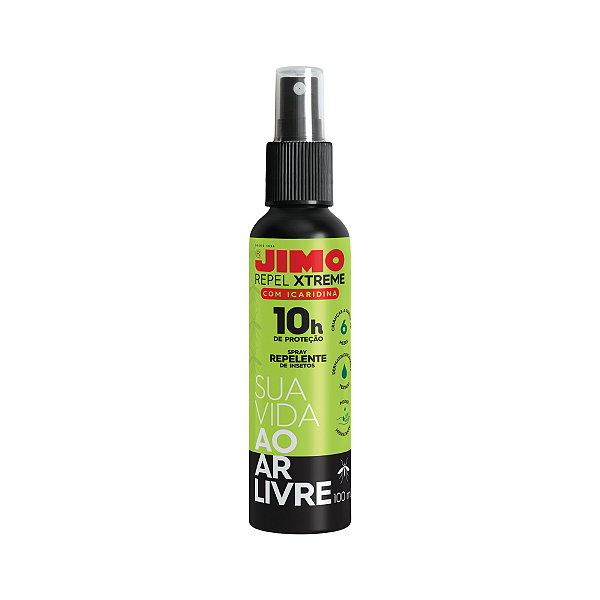 Jimo Repelente Spray Icaridina 10h Proteção Repel Xtreme