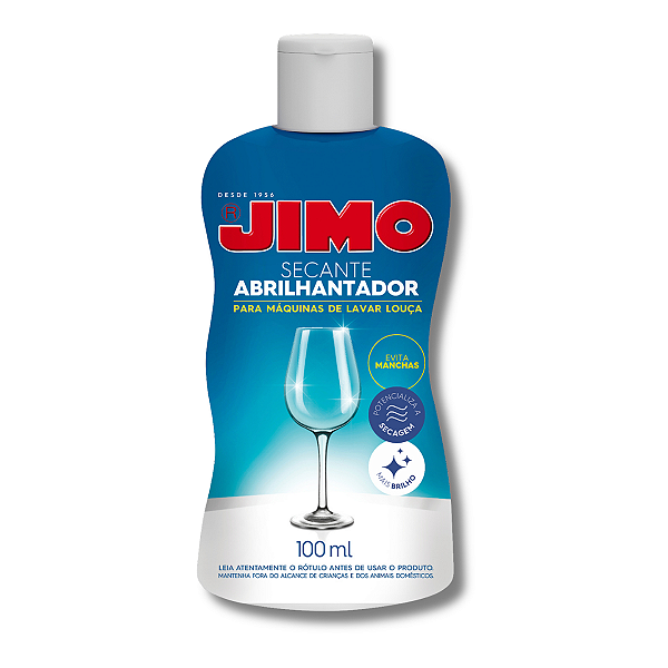 Secante Abrilhantador para Máquina de Lava Louças Jimo 100ml