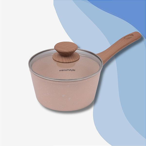 Panela Quartzo Alumínio Compatível Indução 20cm Mimo Style
