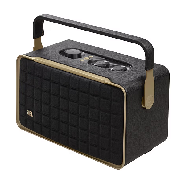 Caixa De Som Portátil Jbl Authentics 300 Com Alça Preto