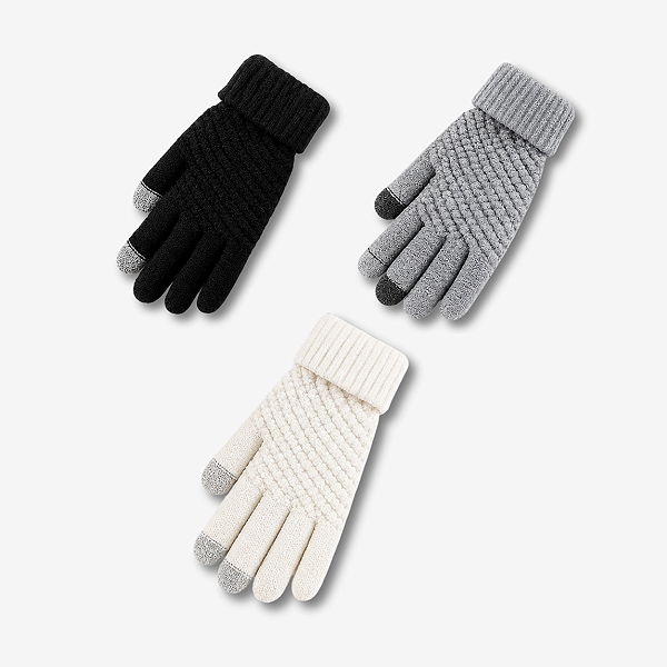 Luva Touch Screen Adulta Unissex Térmica Frio Inverno