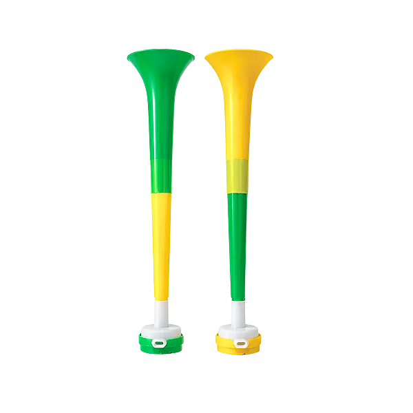 Corneta Buzina Vuvuzela  Verde E Amarela Copa do Mundo 2026