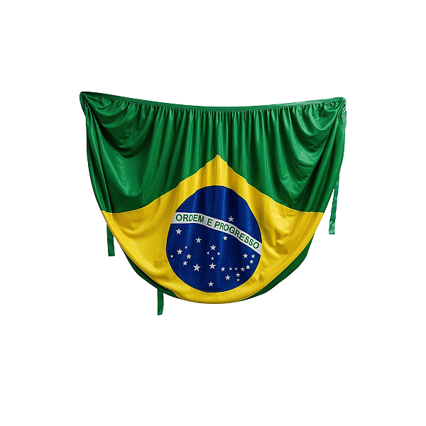 Bandeira Capô Carro Brasil 120x160cm Copa 2026 Elastano