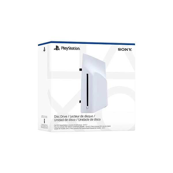 Unidade De Disco Ps5 Slim Digital - Leitor De Discos Para Ps