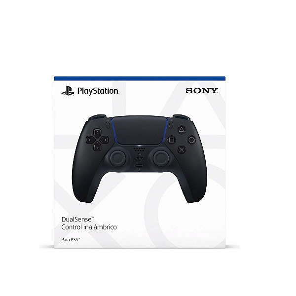 Controle joystick Sony Dualsense sem fio Ps5 midnight black