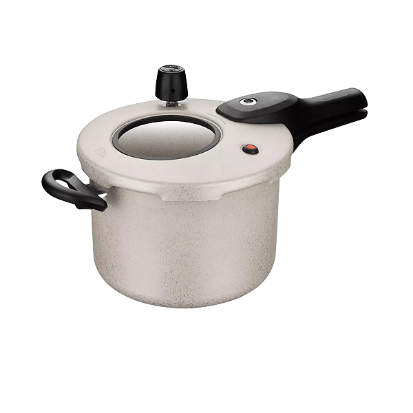 Panela de Pressão Indução Fechamento Externo Baunilha 4.5L