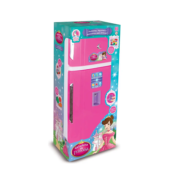 Geladeira Duplex Infantil das Princesas
