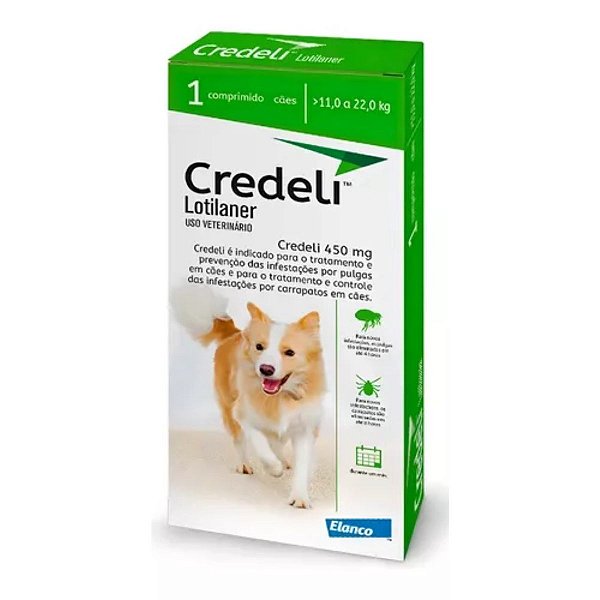 CREDELI TAB 450MG - 1 CP