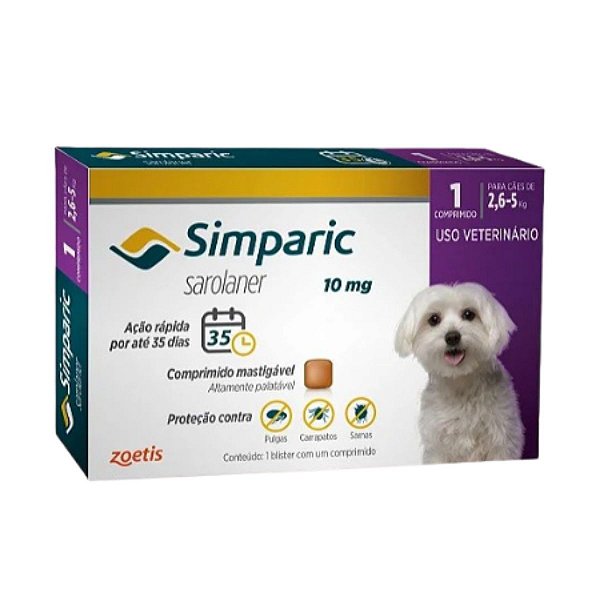 SIMPARIC 1 COMP / 10MG
