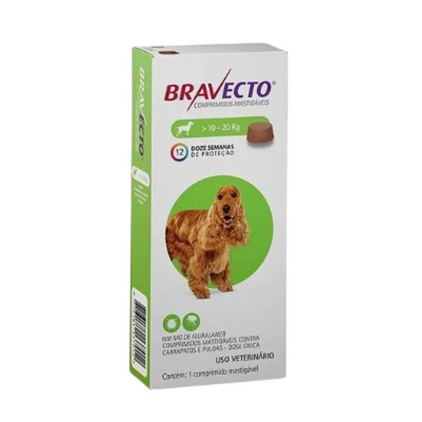 BRAVECTO 500MG (10-20KG)