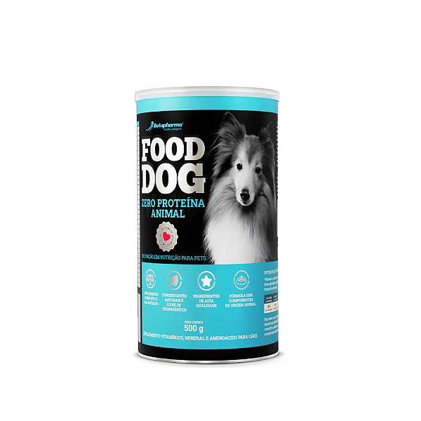 Botupharma Pet Line Suplemento Vitamínico Botupharma Pet Food Dog Zero Proteína Animal - 500 G