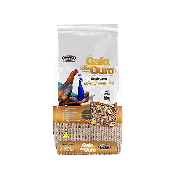 GALO DE OURO PACOTE DE 5 KILOS