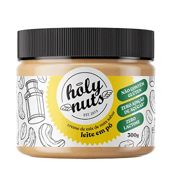 CREME DE MIX DE NUTS SABOR LEITE EM PÓ