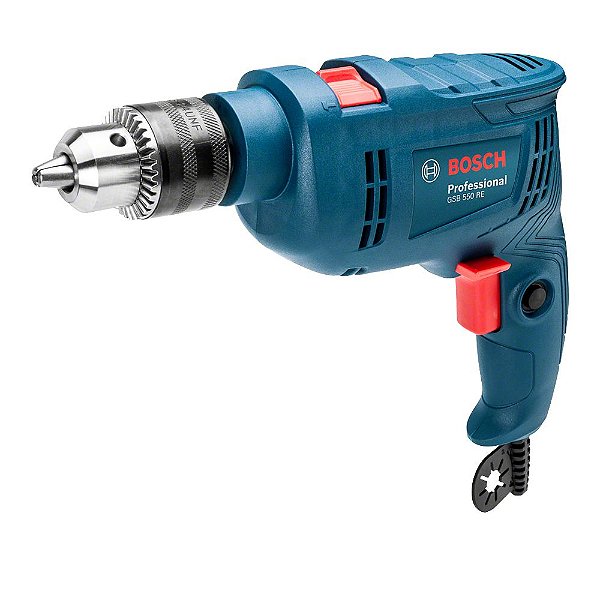 FURADEIRA DE IMPACTO BOSCH GSB 550 RE 550W 220V PROFESSIONAL