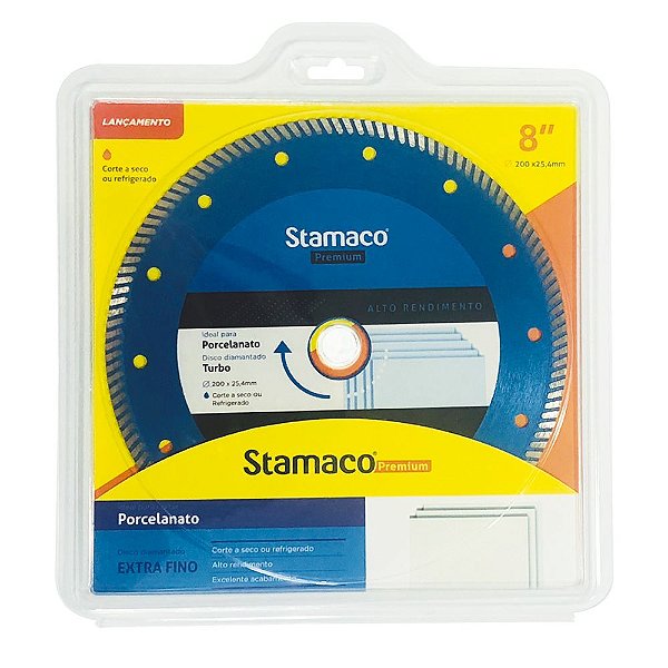 Disco Diamantado Premium Gold 8" 200mm