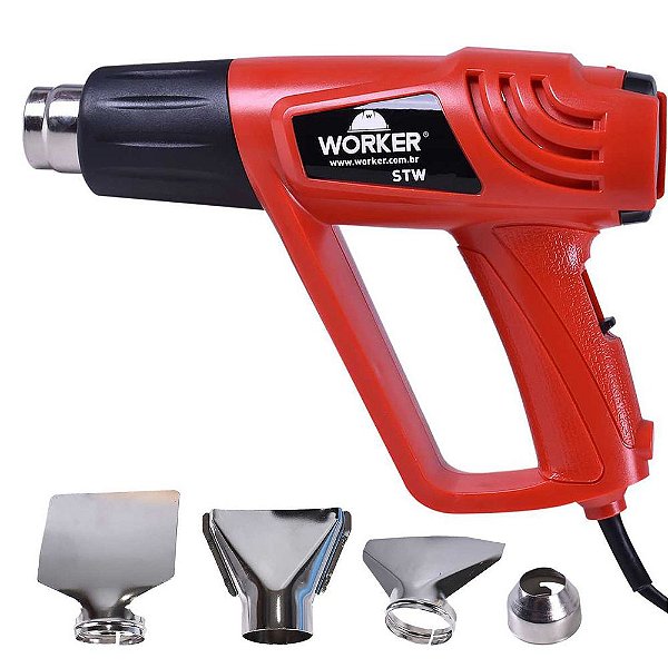 Soprador Térmico 1500W 220 V 2 Estágios - WORKER STW 1500
