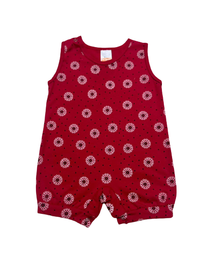 MACACÃO FEMININO CURTO (PIMPÃO) ESTAMPADO