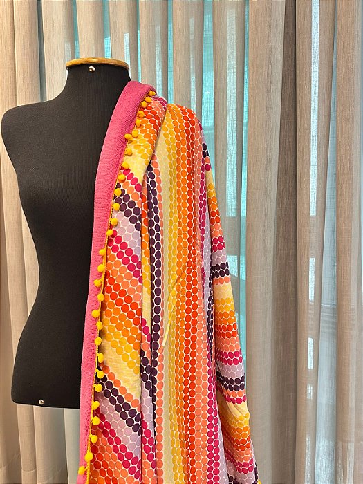 Canga Toalha Verão - Pink