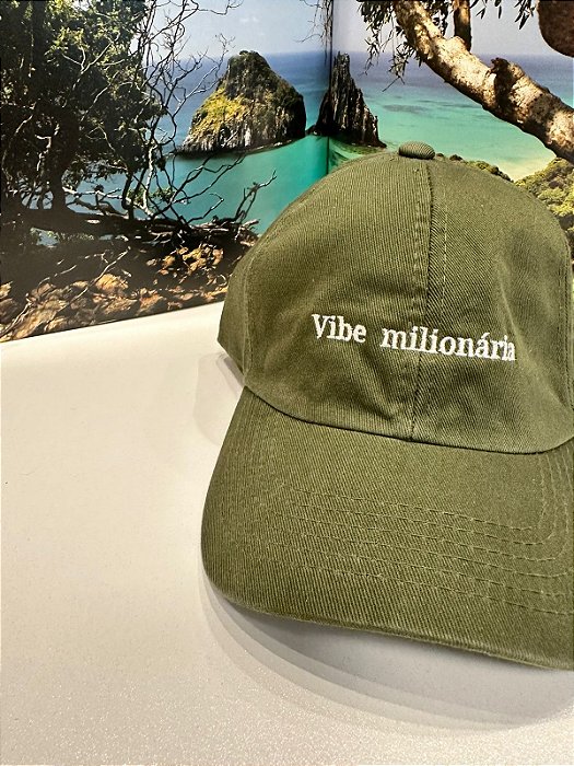 Boné "Vibe milionária"