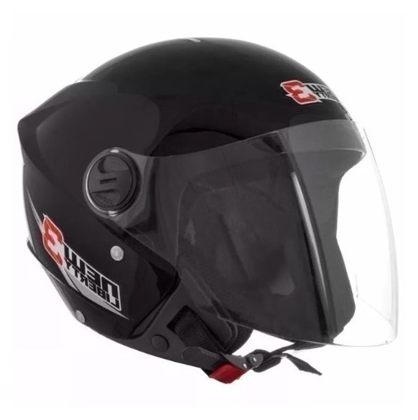 Capacete Pro tork New Liberty Three - Preto Brilhante