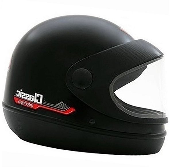 Capacete Gow Interlagos Classic PretoFosco