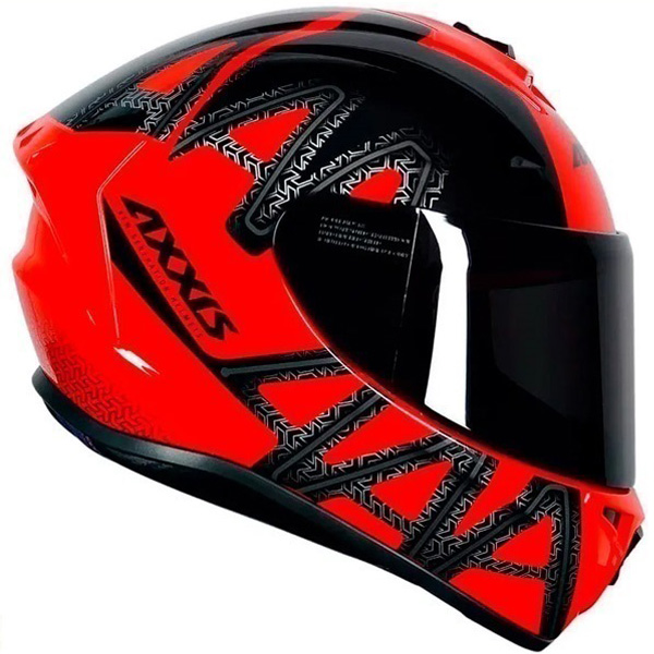 Capacete Axxis Draken Dekers Vermelho