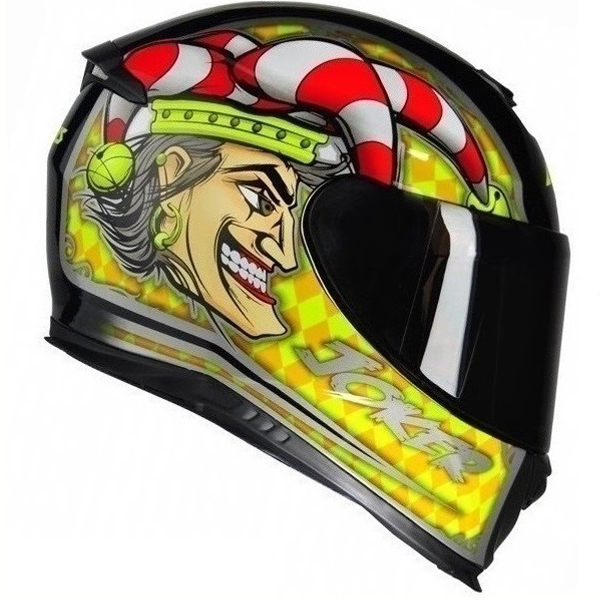 Capacete Axxis Eagle Joker Amarelo