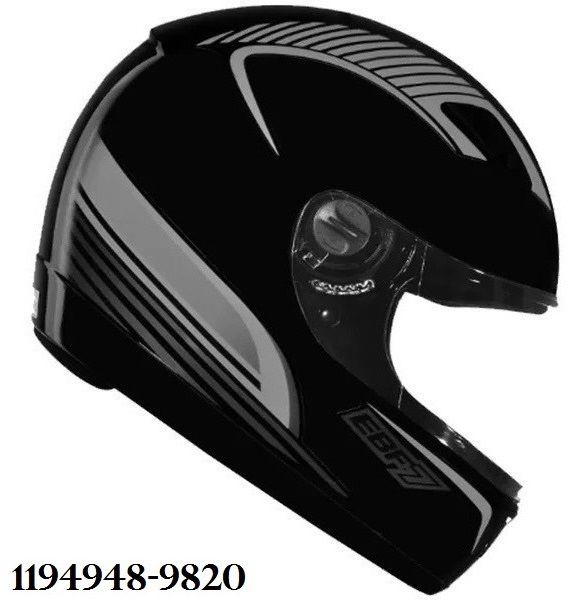 Capacete Ebf 7 Power Prata