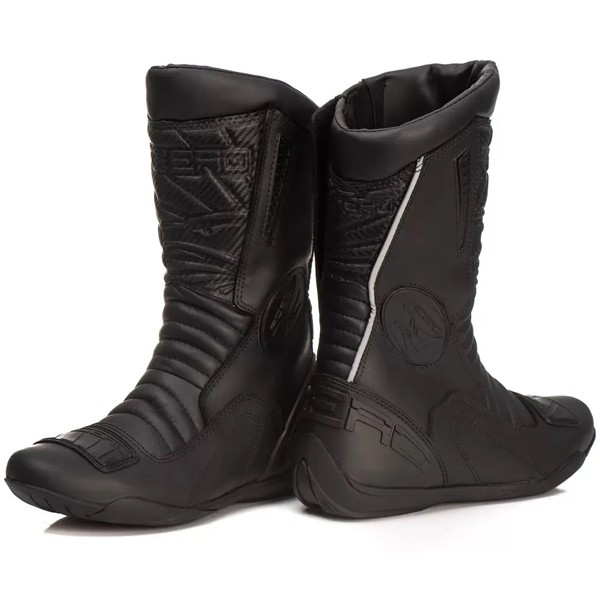 Bota de Couro Acero Carbon - Preto