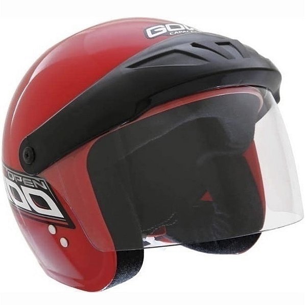 CAPACETE GOW INTER OPEN 300 VERMELHO