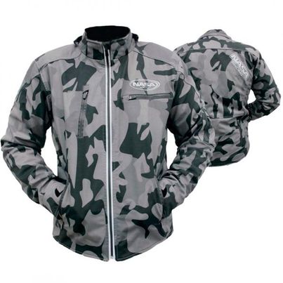 Jaqueta Nasa Army Camuflada Cinza