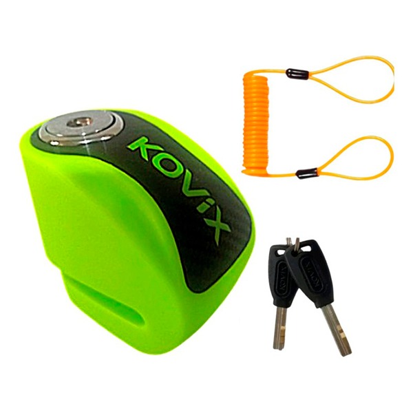 Trava Disco Knn1 Kovix Verde - Sem Alarme