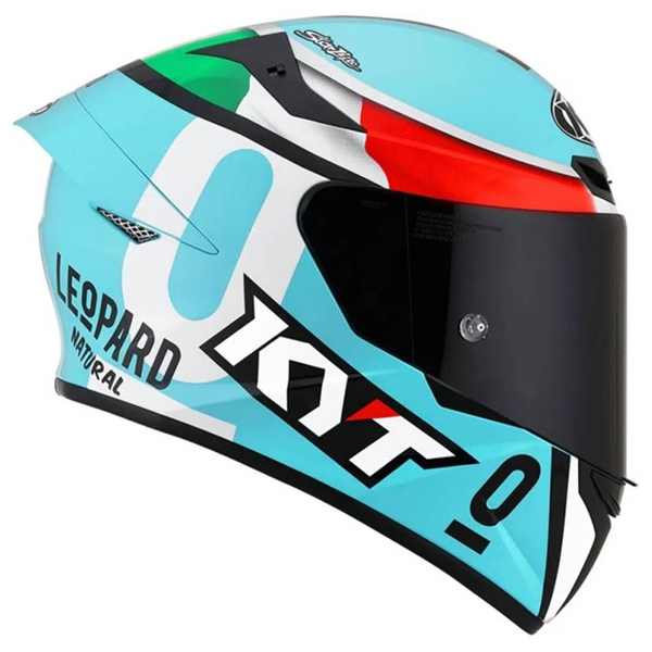 Capacete Kyt TT Course Dallas Porta Azul