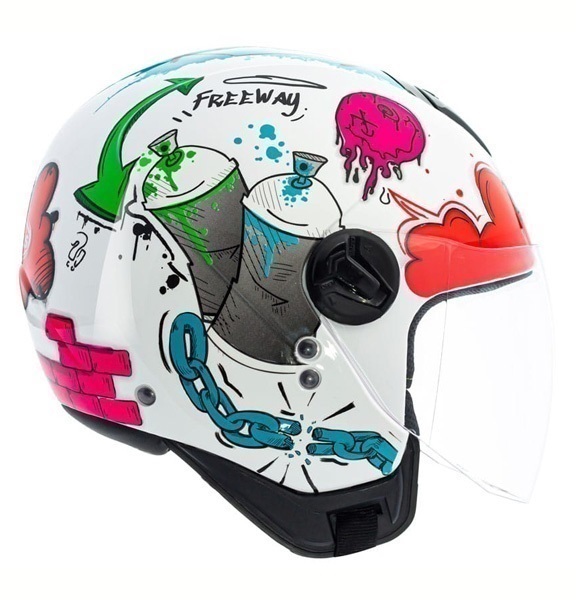 Capacete Freeway Street Branco