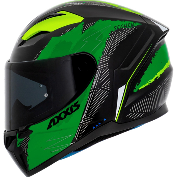 Capacete Axxis Segment Now C6 Verde/Preto