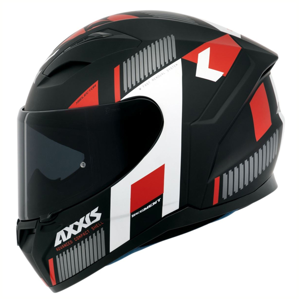 Capacete Axxis Segment Selector Preto Fosco