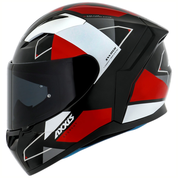 Capacete Axxis Segment Switch Preto/Vermelho