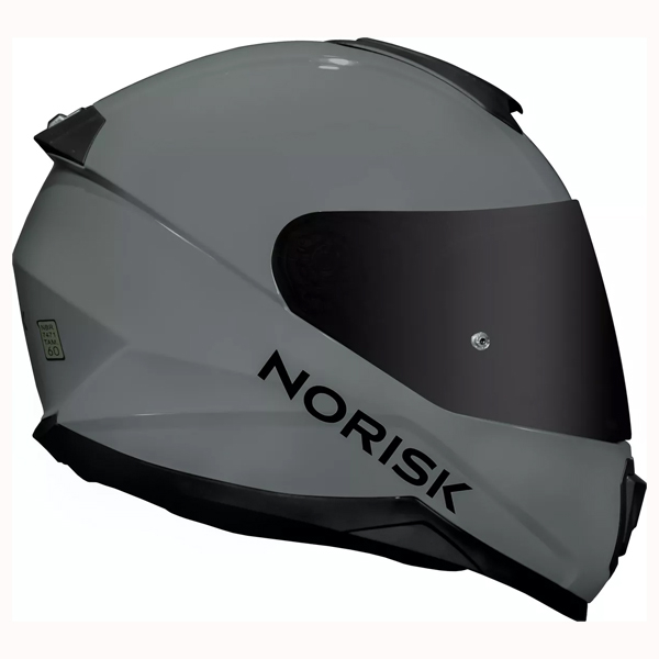 Capacete Norisk Razor Solid Nardo Cinza