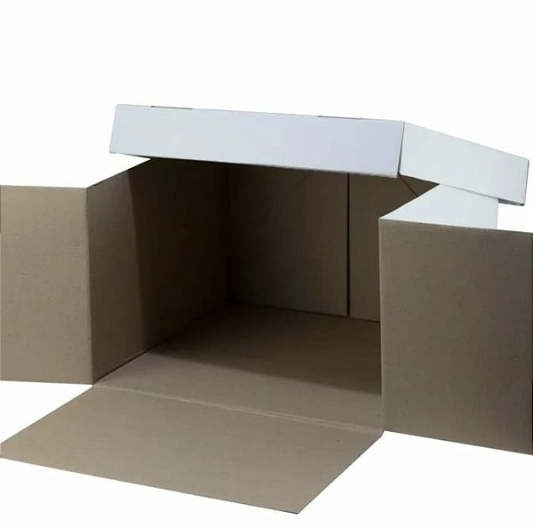 25 Caixas Bolo 22x22x18cm (DIGITAR "FRETEGRATISSP" NO CUPOM DE DESCONTO)