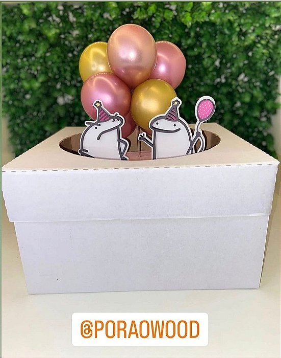 Caixa Bolo 25x25x17cm