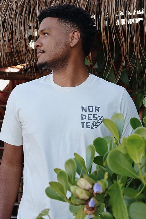 Camiseta Nordeste Encantado - Creme