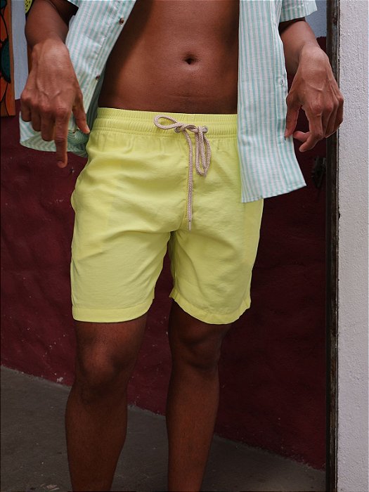 Short Aventura - Amarelo