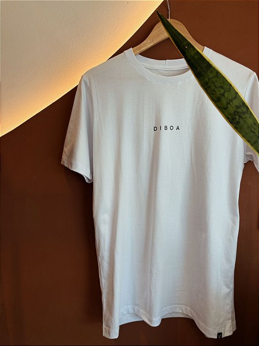 Camiseta Minimalista DIBOA - Branca