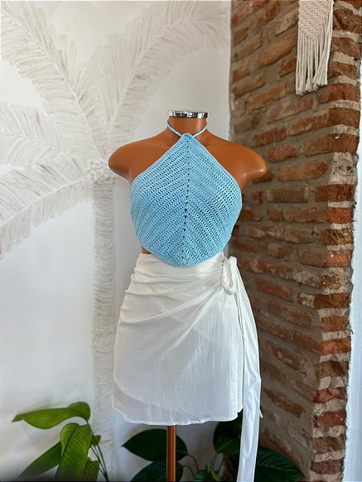 Cropped de Crochê Summer